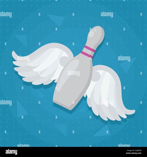 Bowling Pin With Wings