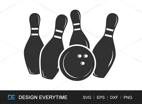 Strike It Big with Quality Bowling SVG Designs - Unleash Your Creativity!