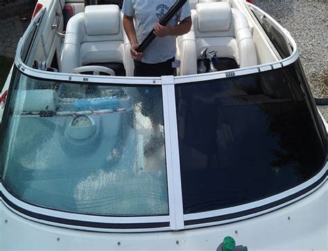 23â€™ Regal BowriderFull Black Ultra Gloss Wrap, Window Tint and