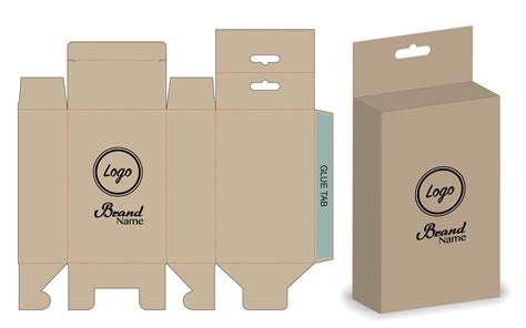 Box Packaging Design Template 376320 Vector Art at Vecteezy