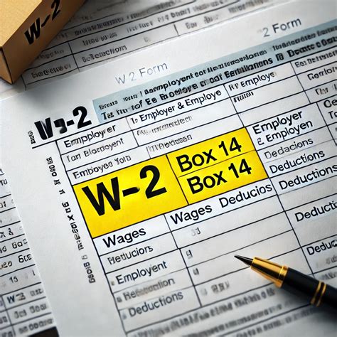 Box 14 W2 Code Explained