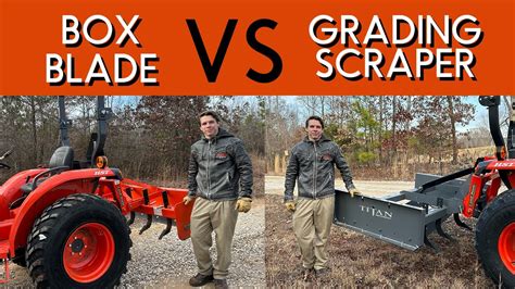 Box Blade Vs Scraper