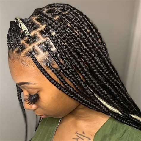 Box Braids And Edges