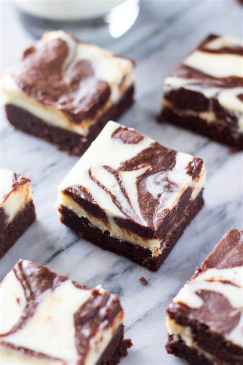 box brownies with cream cheese layer