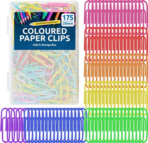 Box Coloured Paper Clips