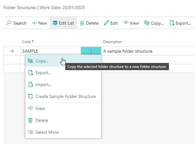 Box Copy Folder Structure