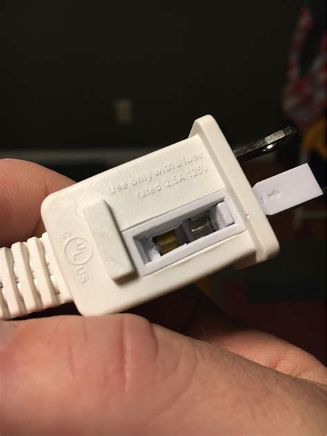 Box Fan Fuse In Plug