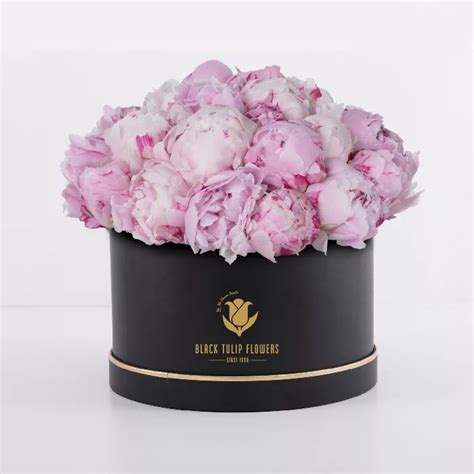 Box Flowers Peonies
