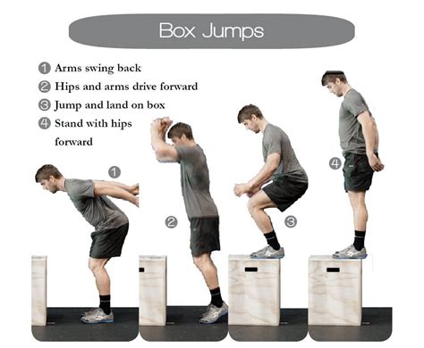 Box Jumps Training