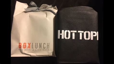 Box Lunch And Hot Topic