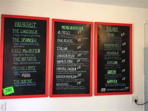 Box Lunch Truro Menu