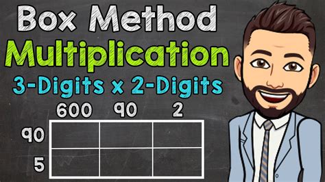 box method multiplication 3 digits