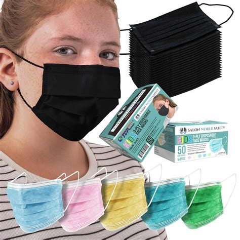 box of 100 disposable face masks