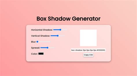 Box Shadow Css Js