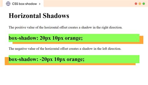 Box Shadow Css Parameters