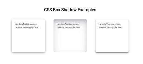 Box Shadow Effect Css Codepen