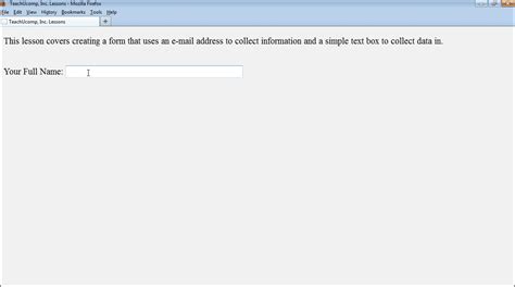 box size html form