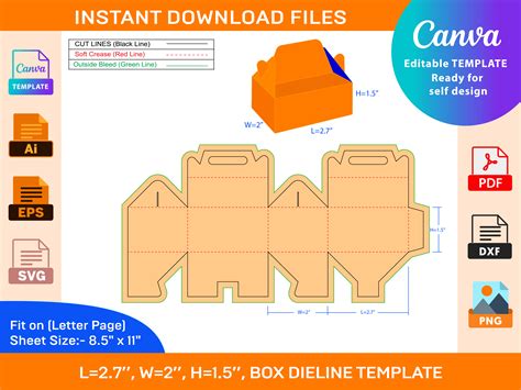 Box Template Graphic
