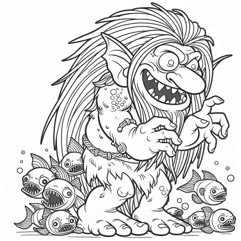 Box Troll Coloring Pages