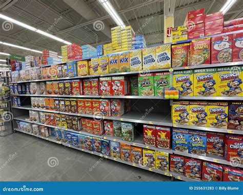Boxes Walmart Aisle