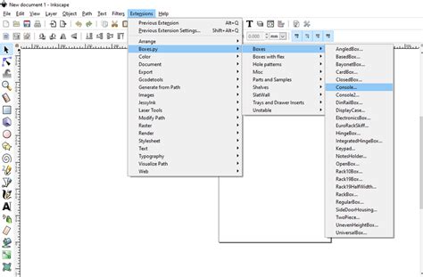 Boxes.py Inkscape Plugin