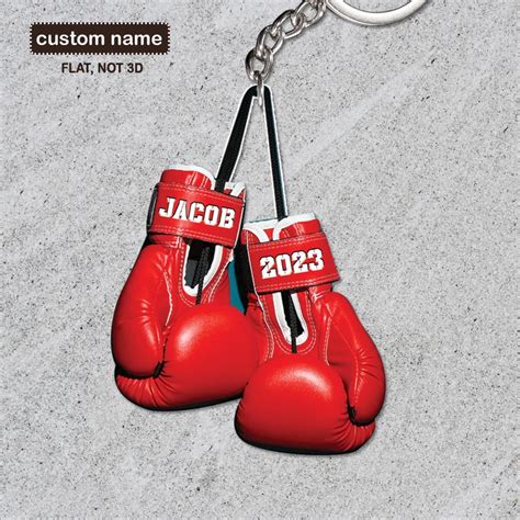 Boxing Glove Keychain Custom