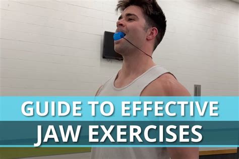 Boxing Jaw Exercises