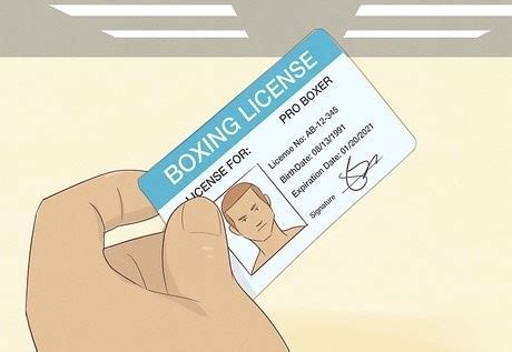 Boxing License Florida