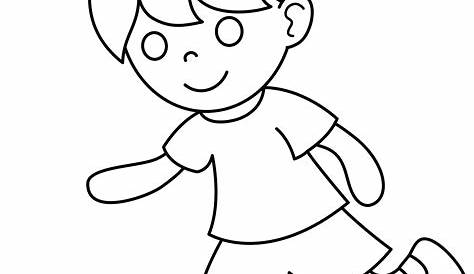 Football black and white boy playing football clipart black and white