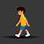 boy walking animated gif