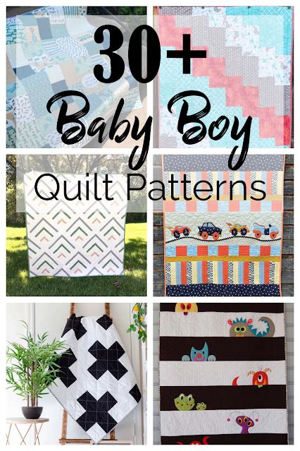 Boy Baby Quilt Pattern