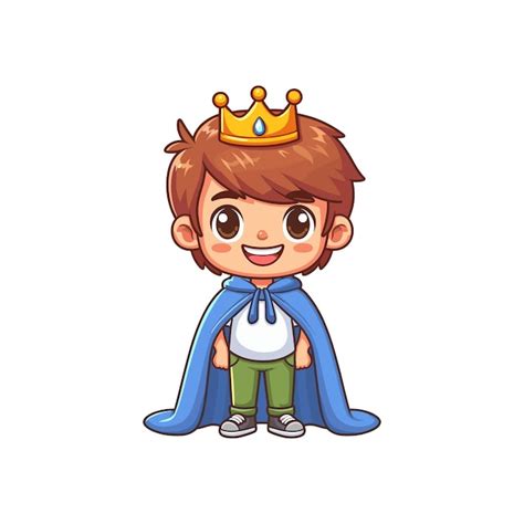 Boy King Clipart