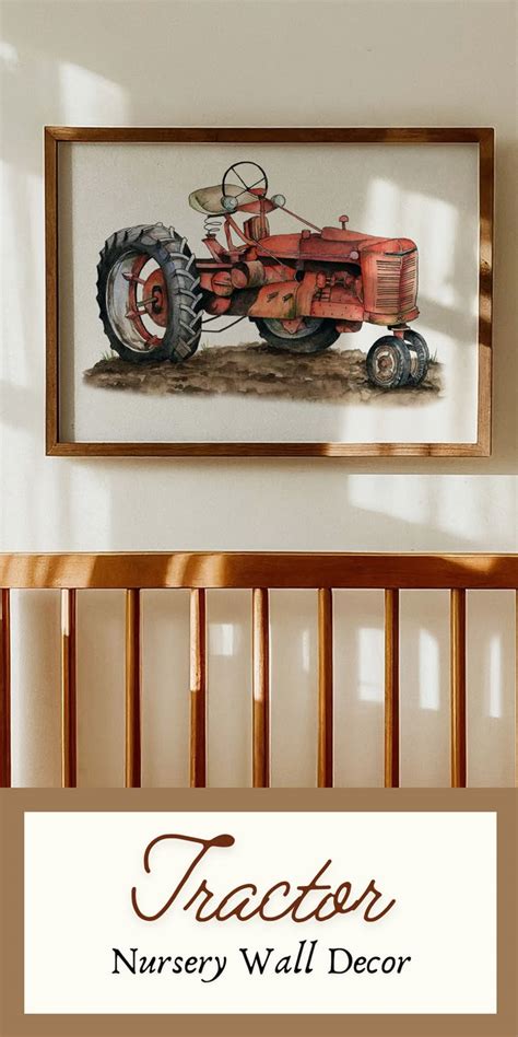 Boy Nursery Tractor