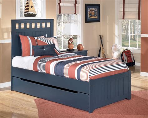 boy twin bed with storage