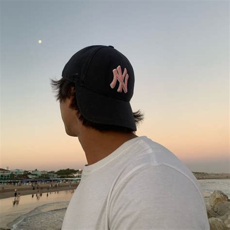 Boy With Baseball Cap Aesthetic