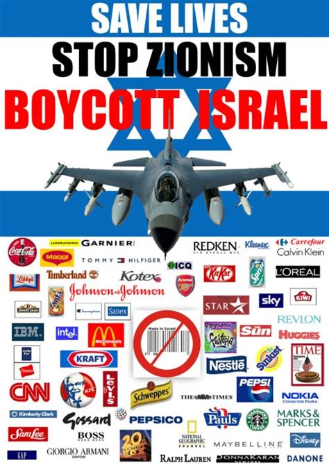 boycott products list israel