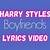 boyfriends lyrics harry meaning