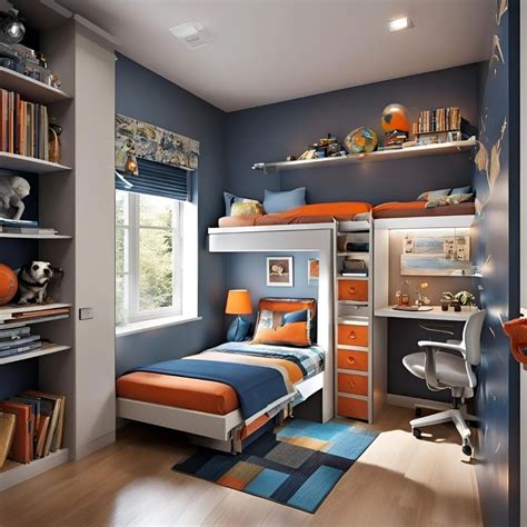 Cute Boys Bedroom Design Ideas For Small Space 55 in 2020 Boy bedroom