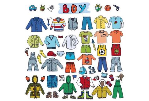 Boys Clothes Name