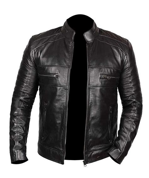 boys genuine leather jacket