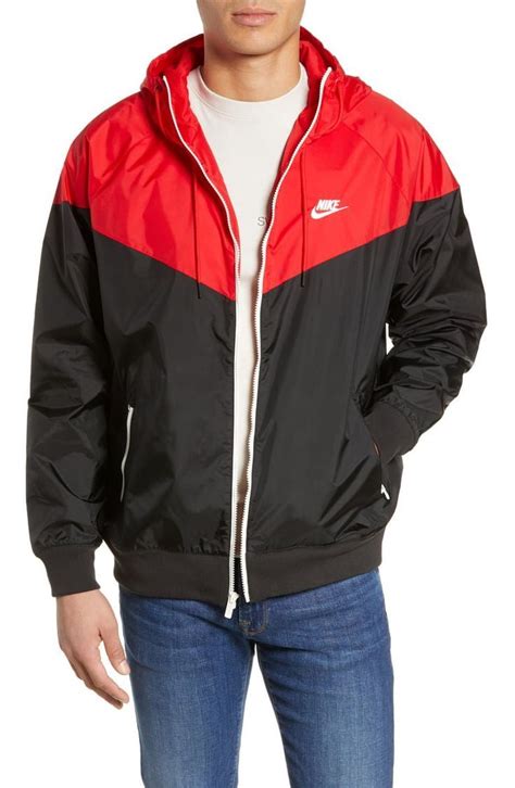 boys nike red and black jacket