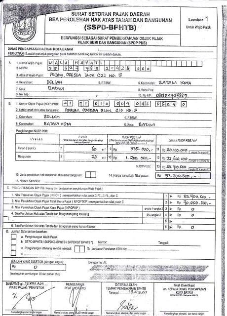 Beranda BPHTB Kota Tangerang