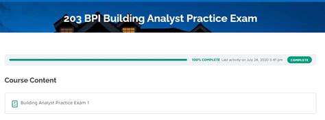 bpi building analyst practice test