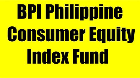 bpi consumer equity index fund bloomberg
