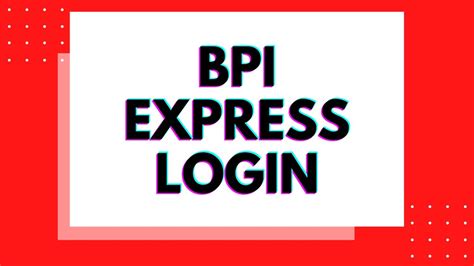 bpi express online email