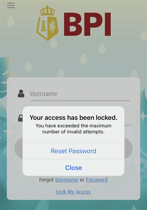 bpi lock my access