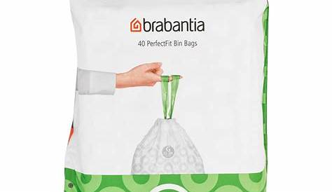 Brabantia 30L Bin Liners 20 Pack (G) Home Store + More