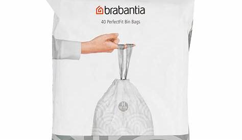 Brabantia Bin Liners H Perfectfit Code 5060 Litre For 23.95