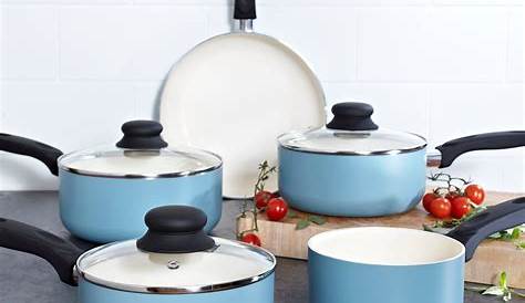 Buy Brabantia Non Stick Cookware Set 4pcs Mint Blue Online