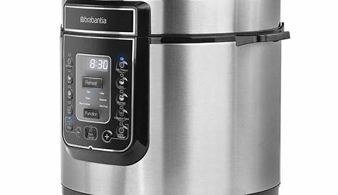 Brabantia Pressure Cooker Manual Nutricook NCSPEK6 Eko Smart Pot 6L